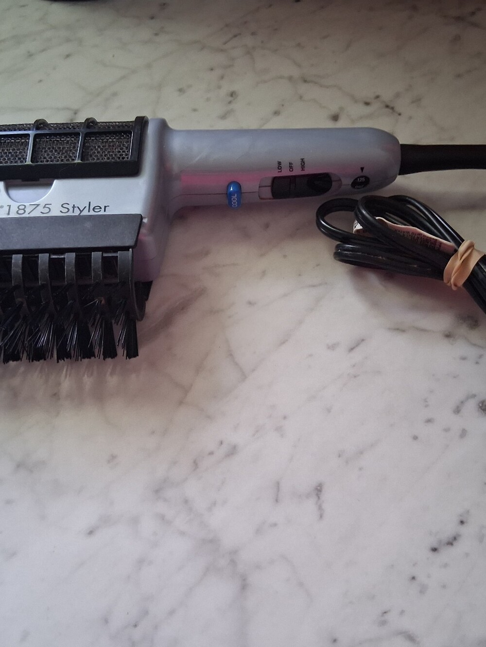 Conair 1875 Styler Silver Hot Air Brush - Women Hair Styler